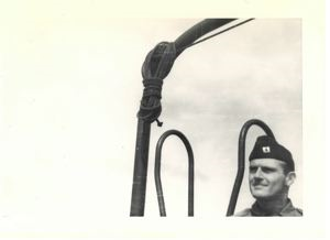 Image of Serviceman on deck