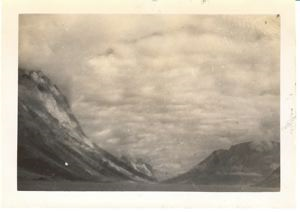 Image of Clouds over mountains