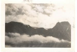 Image: Clouds low over mountains