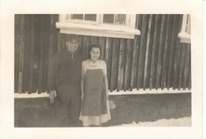 Image of Serviceman and visiting Greenlandic woman