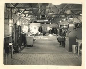 Image of Interior, dry cleaning plant