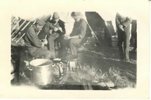 Image: K.P.s at work at Fort Warren