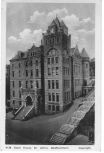 Image: Court House, Postcard