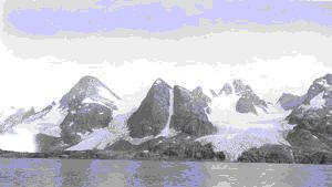 Image of Glaciers beyond Sukkertoppen