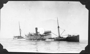 Image of The BAY RUPERT wrecked on her maiden voyage