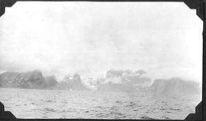 Image of Fog on the ice cap, south shore