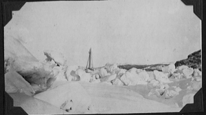 Image of The BOWDOIN frozen in