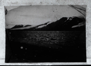 Image of Open water, glaciers, mountains  