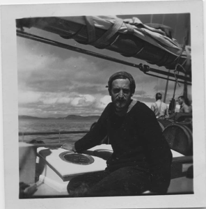 Image of Dick Backus aboard