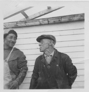 Image: Eskimo [Inuk] man and Mr. Ford