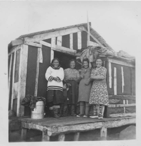 Image: Four Eskimo [Inuit] women