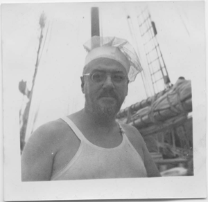 Image of Norman Turcotte in his chef's hat