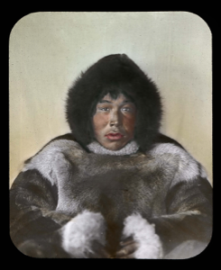 Image: Arklio in furs; portrait