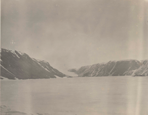 Image of Glacier and Foulke Fjord from Provision Point