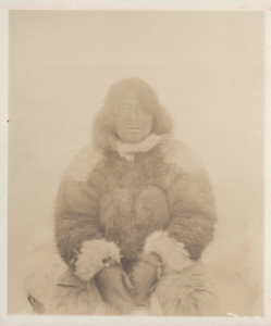 Image of Ahng-o-do-blah-o [Expedition member in furs. Portrait]