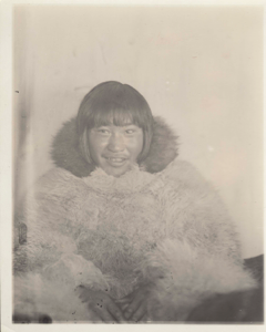 Image: Ka-Ko-Chee-ah (Jimmie) [Smiling Inuit man. Portrait]
