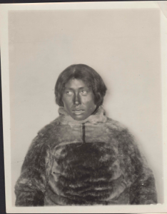 Image of Inuit man. [Nukapiannguaq] Portrait