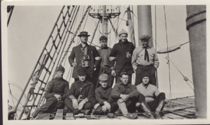 Image of Members of Expedition on ship