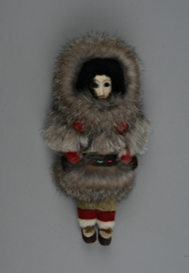 Image of Doll with Painted Ivory Face