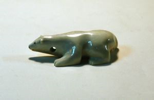 Image of Creeping bear pendant