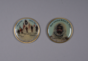 Image: Commemorative coin, Peary North Pole 100th Anniversary