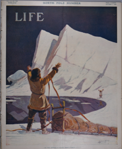 Image of Life magazine, October 7, 1909 "North Pole Number"
