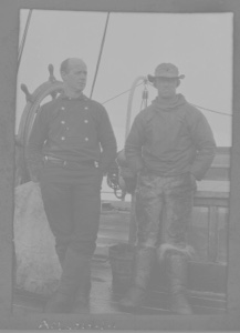 Image of Donald MacMillan and Jot Small on the NEPTUNE