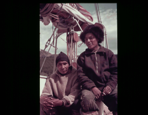 Image of Two Nascopie men aboard  [purple]