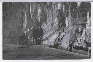 Image of Ball Room looking toward Miller's Hall, Caverns of Luray