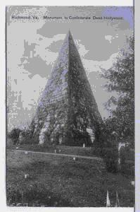 Image: Monument to the Confederate Dead, Hollywood Cemetery Richmond