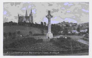 Image of Roman Catholic Cathedral and Memorial Cross, Armagh