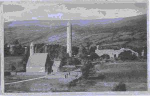 Image: Abbey [?]. St. Kevin's Kitchen and tower