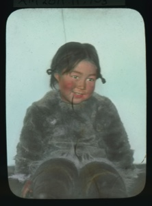 Image: Portrait: Inuit girl