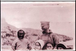 Image of Inuit couple with three young children