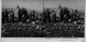 Image: A summer encampment of Eskimos [Inuit]