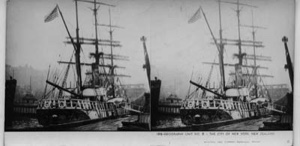 Image of [United States vessel docked in] city of New York, New Zealand