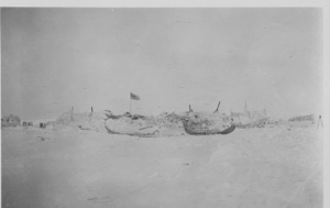 Image of Sledges and Tents at Shipwreck Camp