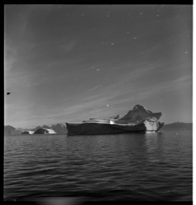 Image of Iceberg and mountains