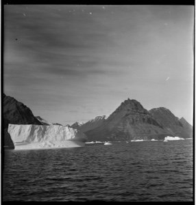 Image: Iceberg, mountains, ice floes