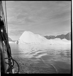 Image: Large iceberg and  reflections