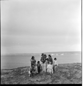 Image of Group of Eskimo [Inuit] women and children