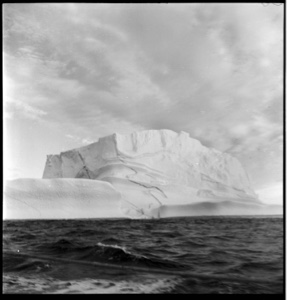 Image of Big iceberg and dramatic sky off Carey Island