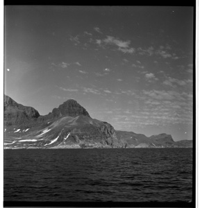 Image of Greenland's coastal mountains
