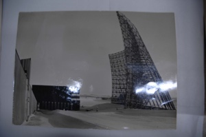 Image of Buildings and antenna at Thule Air Base