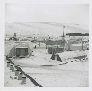 Image of Tents and small buildings 
