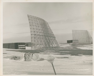 Image of Two antennas, Thule AFB