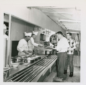Image: Cafeteria line, Thule AFB