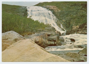 Image: Waterfall (postcard)