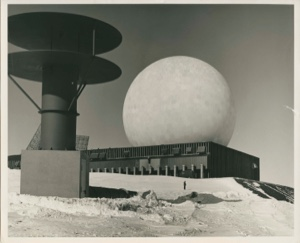 Image of Radome and equipment at Thule AFB