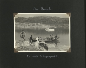 Image of An Umiak- En route to Angmagssalik